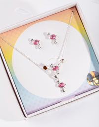 Kids Crystal Flamingo Jewellery Set - link has visual effect only