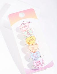 KIDS1 SS WORD HEARTS 6PK RG - link has visual effect only