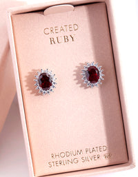 CG ST RH RUBY OVL HALO ST ER - link has visual effect only