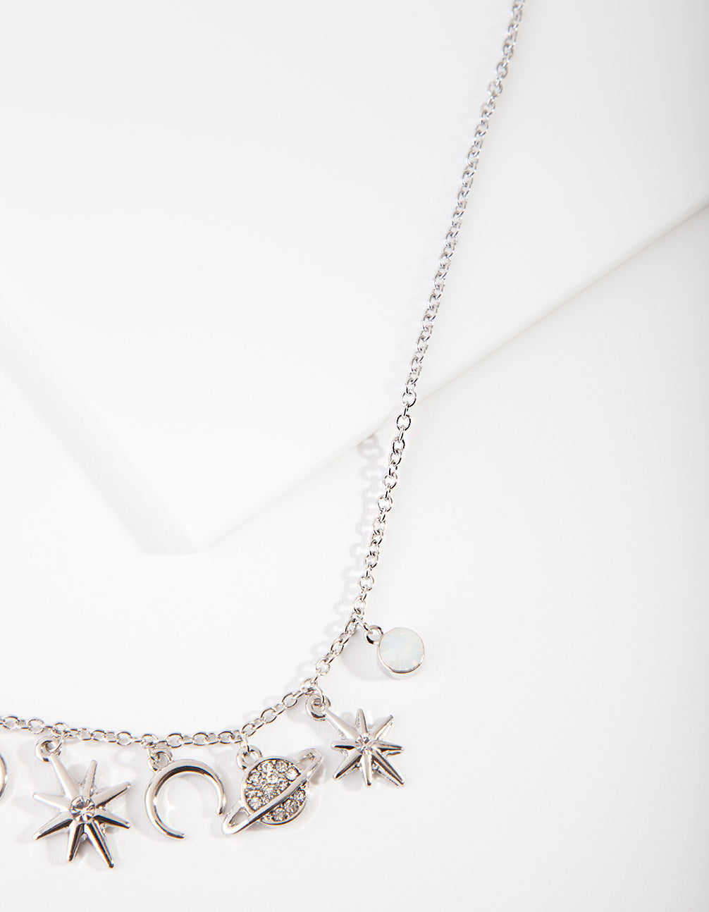 Silver Celestial Charm Necklace