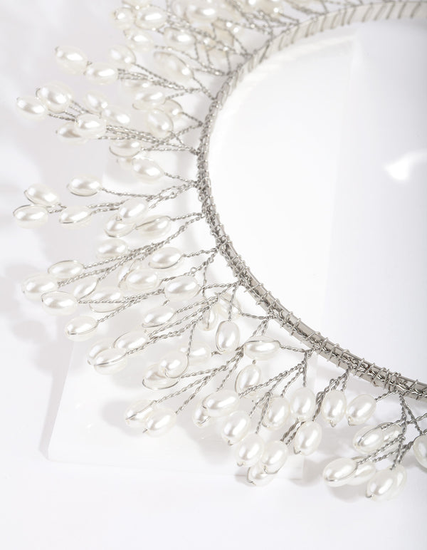 Pearl Crown Headband