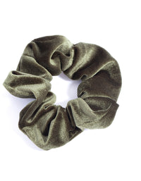 Green Velvet Scrunchie - link has visual effect only