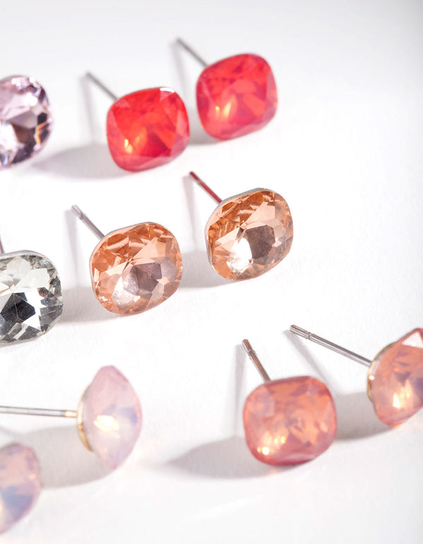 KID1 SG SQRE DIA STUD 6PK ER