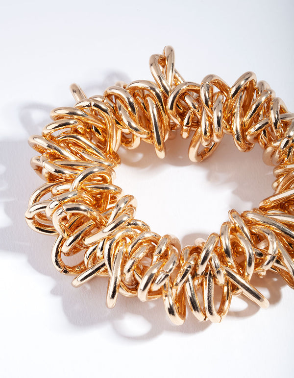 Gold Chunky Link Bracelet
