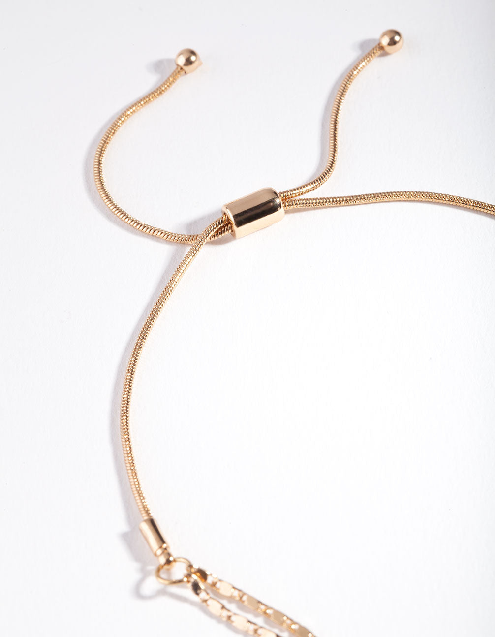 Real Gold Plated Freshwater Pearl Layer Bracelet