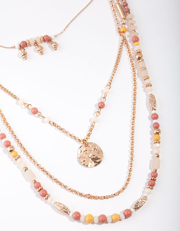PCHY SG BEADED CHARM 4RW NL