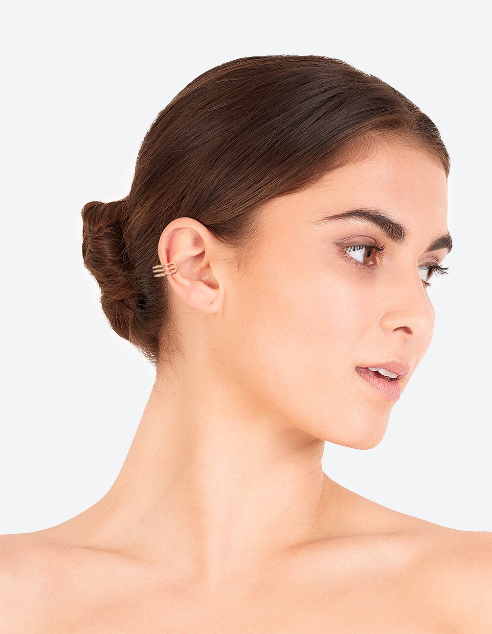 Gold Triple Line Ear Cuff Pack