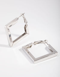 Silver Diamante Earrings - link has visual effect only