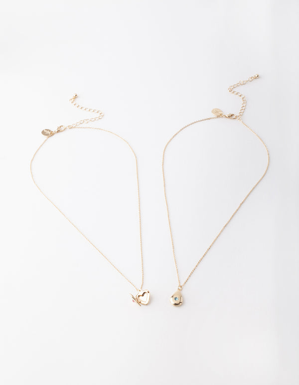 GFBX SG HRT LOCKET 2PK NK@