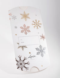 Snowflake Pillow Box - link has visual effect only