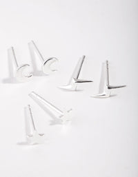 Sterling Silver Night Sky Pack Earring - link has visual effect only