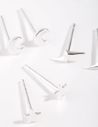 Sterling Silver Night Sky Pack Earring - link has visual effect only