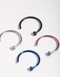 Mini Nail Nose Stud 4-Pack - link has visual effect only