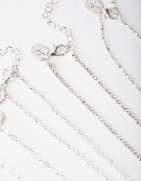 Silver Butterfly Choker 6-Pack - link has visual effect only
