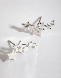 Silver Star Crawler Earrings - link has visual effect only