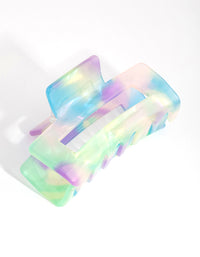 Acrylic Mermaid Rectangle Claw - link has visual effect only