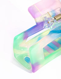 Acrylic Mermaid Rectangle Claw - link has visual effect only