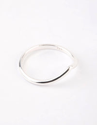 Sterling Silver Midi V Ring - link has visual effect only