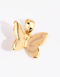 Gold Plated Butterfly Charm - link has visual effect only