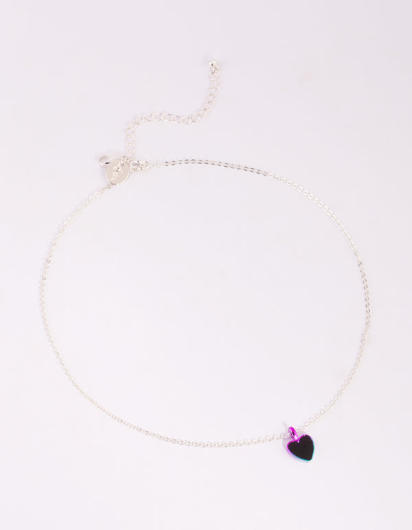 Kids Silver Make Your Own Mood Necklace