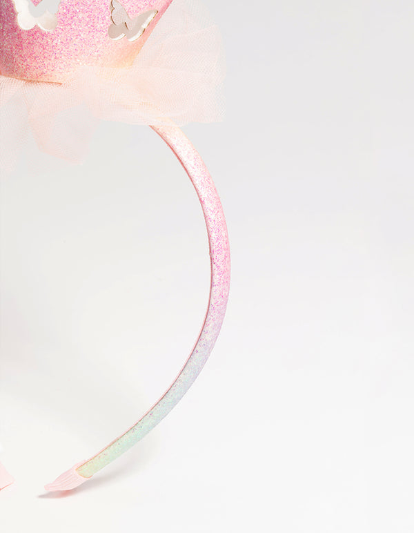 Kids Rainbow Crown Headband