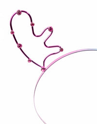 Kids Festive Diamante Antler Headband - link has visual effect only