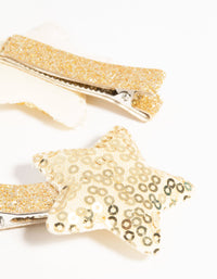 Kids Sequin Star Clips - link has visual effect only