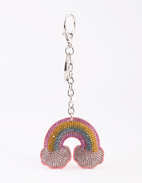 Kids Rainbow Cloud Keyring