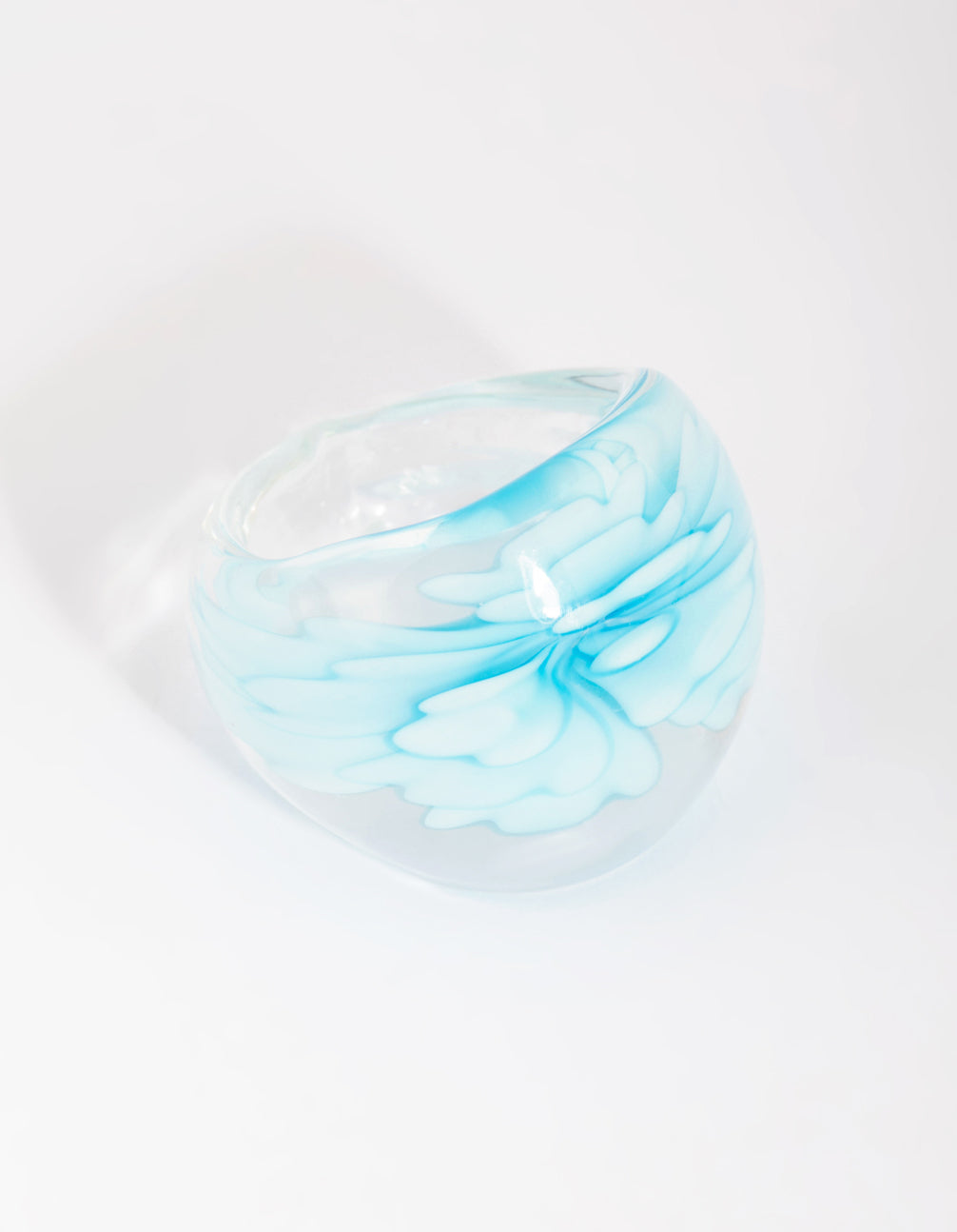 Blue Flower Ring