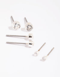 Silver Diamante Stud Pack - link has visual effect only