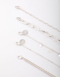 SIlver Cord Choker - link has visual effect only