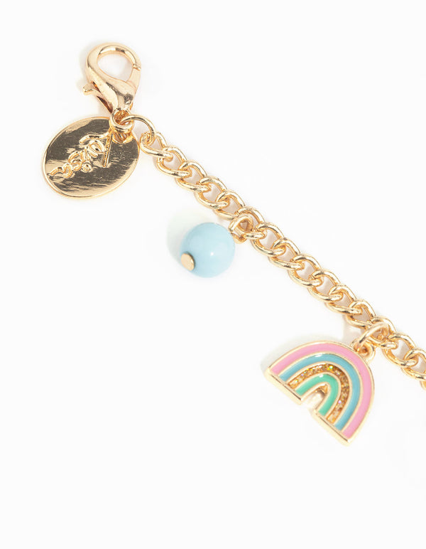 Kids Bunny Charm Bracelet