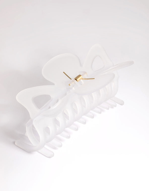 Clear Triangular Outline Claw