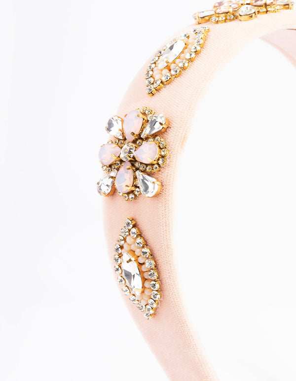Velvet Embellished Headband