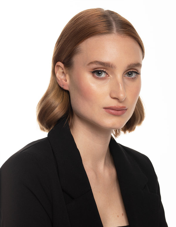 Titanium Cubic Zirconia 6mm Clicker