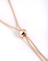Gold Mixed Metal Disc Pendant Necklace - link has visual effect only