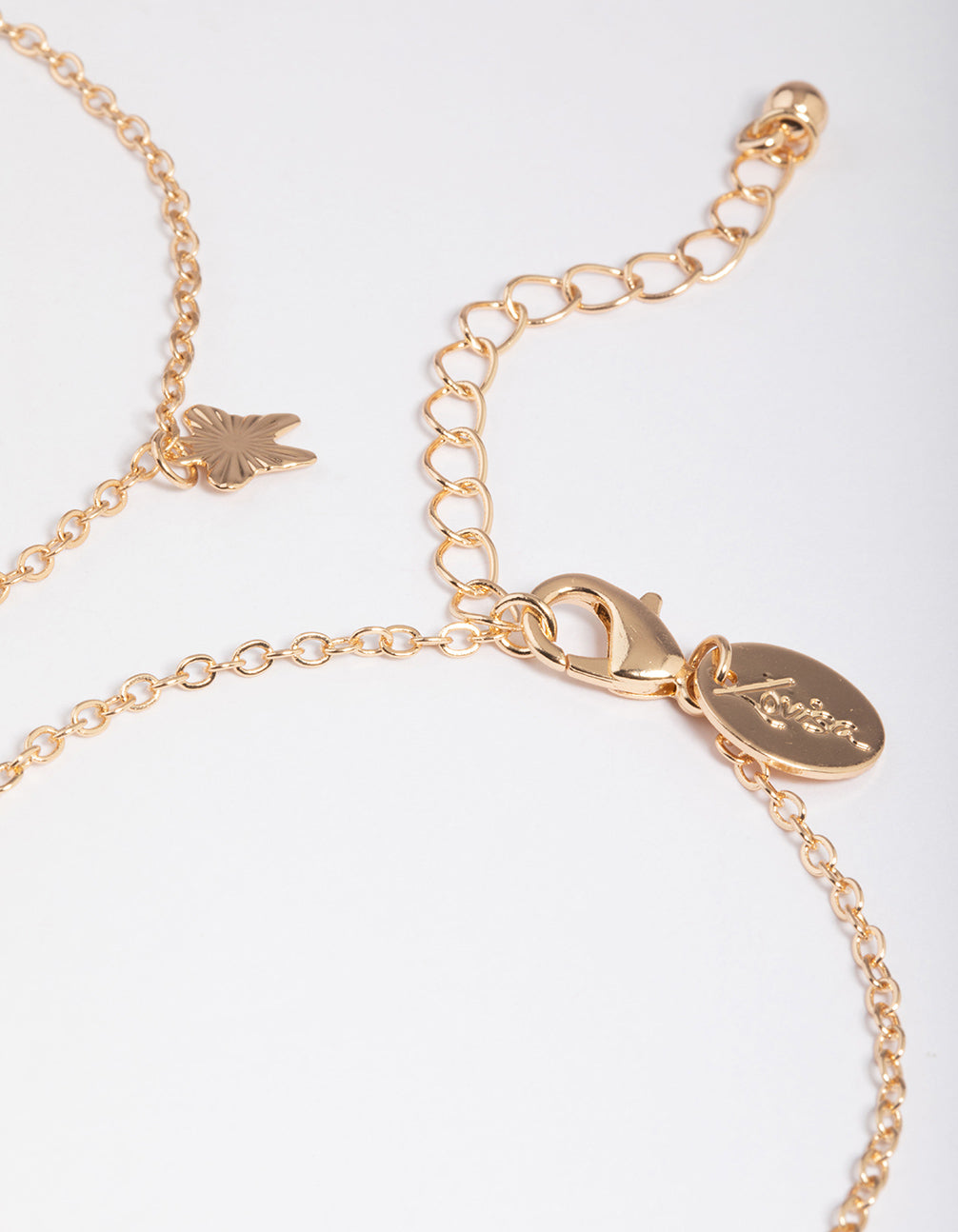 Gold Dainty Pearl & Star Charm Bracelet Pack