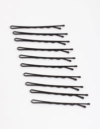 Coated Black Bobby Pin 10-Pack - link has visual effect only