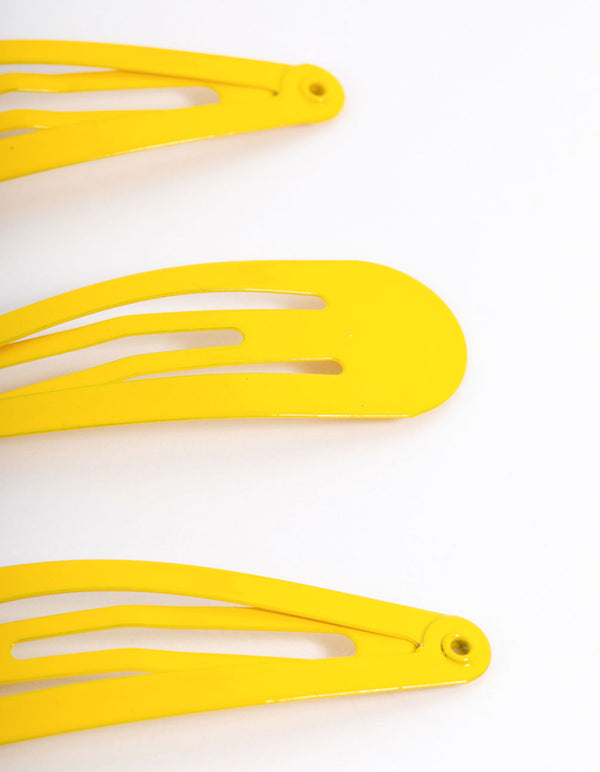 Coated Yellow Classic Snap Clip Pack