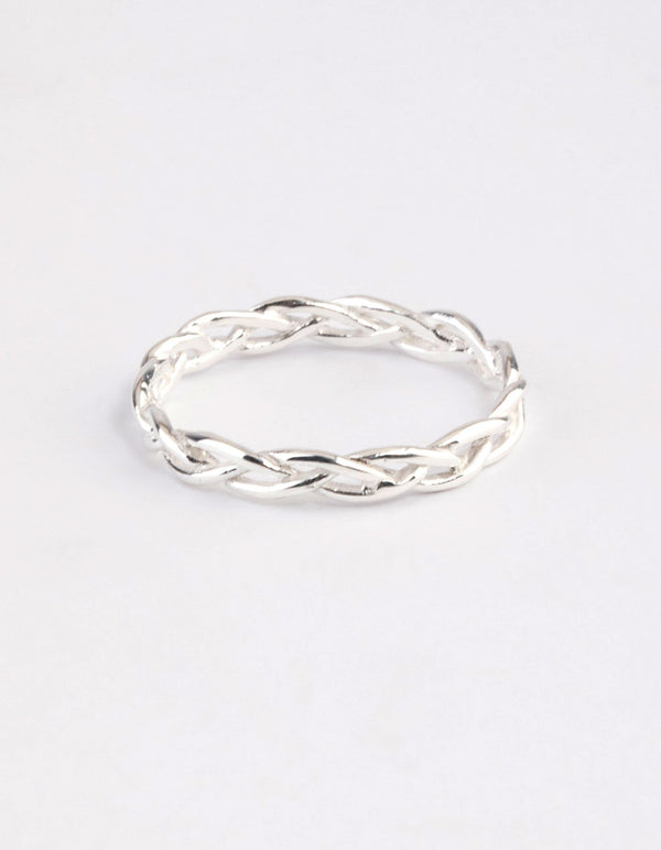 Sterling Silver Braided Ring