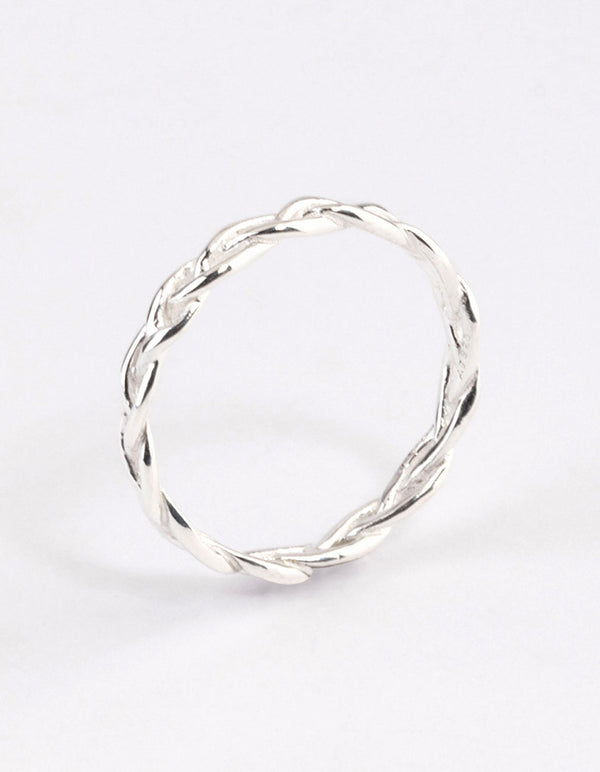 Sterling Silver Braided Ring
