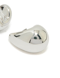 Silver Plated Bubble Drop Stud Earrings - link has visual effect only