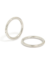 Surgical Steel Fine Sleep Earrings 6mm - link has visual effect only