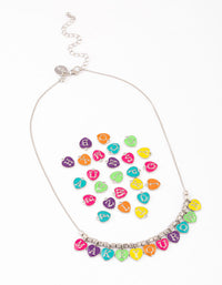 Kids Silver Charm Letter Kit - link has visual effect only