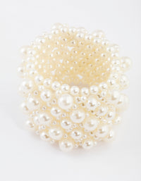 Gold Luxe Multi Pearl Bracelet - link has visual effect only