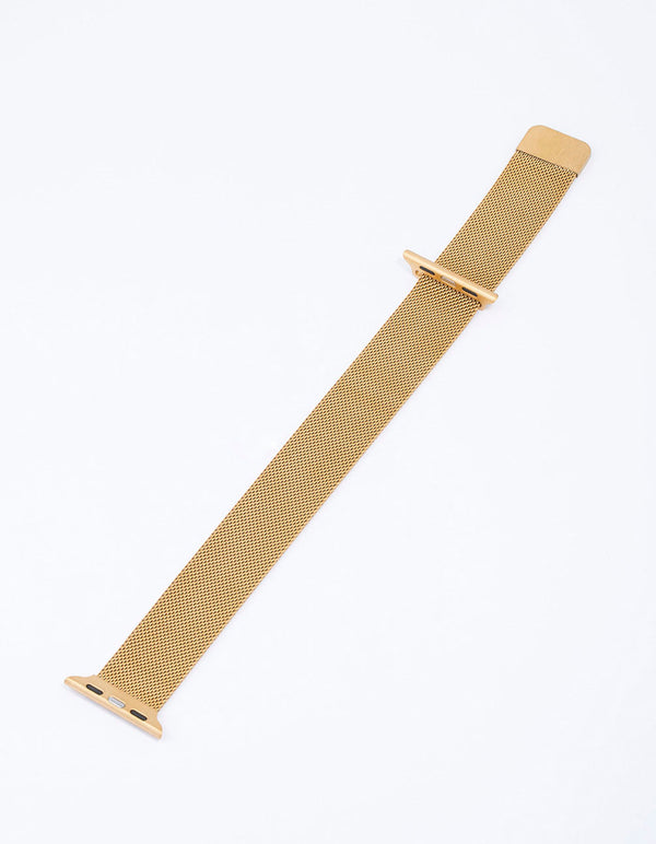 Gold Mesh Watch Band 42/44/45mm