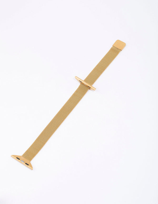 Gold Mesh Thin Watch Band 38/40/41mm