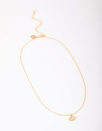 Gold Plated Cubic Zirconia Bling Evil Eye Pendant Necklace - link has visual effect only