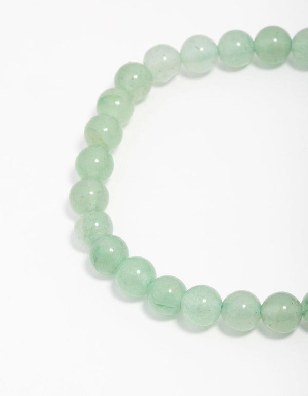 Green Aventurine Ball Bracelet