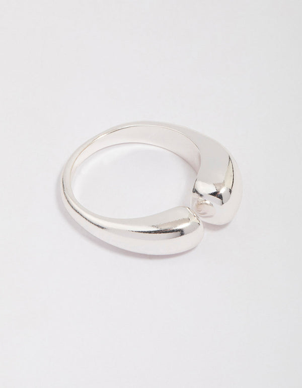 Silver Plated Open Band Ring